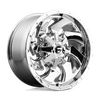 Fuel 1PC D573 CLEAVER 18X9 CHROME PLATED 8X6.5 - D57318908250
