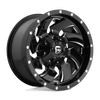 Fuel 1PC D574 CLEAVER 17X9 GLOSS BLACK MILLED 6X135/5.5 - D57417909845