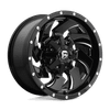 Fuel 1PC D574 CLEAVER 17X9 GLOSS BLACK MILLED 6X135/5.5 - D57417909850