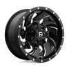 Fuel 1PC D574 CLEAVER 18X9 GLOSS BLACK MILLED 6X135/5.5 - D57418909845