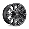 Fuel 1PC D578 BATTLE AXE 20X9 GLOSS BLACK MILLED 6X135/5.5 - D57820909857