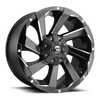 Fuel 1PC D592 RAZOR 17X9 MATTE BLACK MILLED 5X4.5/5.0 - D59217902645
