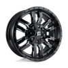 Fuel 1PC D595 SLEDGE 18X9 GLOSS BLACK MILLED 5X5.5/150 - D59518907050