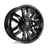 Fuel 1PC D595 SLEDGE 20X10 GLOSS BLACK MILLED 8X180 - D59520001847 Fuel 1PC D595 SLEDGE 20X10 GLOSS BLACK MILLED 8X180 - D59520001847