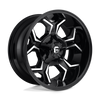 Fuel 1PC D606 AVENGER 20X9 GLOSS BLACK MILLED 5X5.5/150 - D60620907050