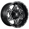 Fuel 1PC D613 ROCKER 20X9 GLOSS BLACK MILLED 8X180 - D61320901857 Fuel 1PC D613 ROCKER 20X9 GLOSS BLACK MILLED 8X180 - D61320901857