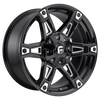 Fuel 1PC D622 DAKAR 20X9 GLOSS BLACK MILLED 5X5.5/150 - D62220907057