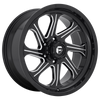 Fuel 1PC D676 SEEKER 20X9 GLOSS BLACK MILLED 5X5.0 - D67620907550 Fuel 1PC D676 SEEKER 20X9 GLOSS BLACK MILLED 5X5.0 - D67620907550