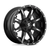 Fuel 2PC D251 NUTZ 20X10 MATTE BLACK MILLED 8X6.5 - D25120008247