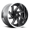 Fuel 2PC D264 RENEGADE 20X12 MATTE BLACK CHROME LIP 6X135/5.5 - D26420209847