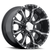 Helo HE791 MAXX 17X9 GLOSS BLACK MILLED 5X135 - HE7917913912