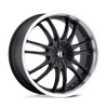 Helo HE845 17X7.5 GLOSS BLACK MACHINED 5X4.5/5.0 - HE84577554342A Helo HE845 17X7.5 GLOSS BLACK MACHINED 5X4.5/5.0 - HE84577554342A