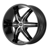 Helo HE891 20X8.5 GLOSS BLACK 6X5.0/135 - HE89128574335