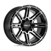 Helo HE900 20X9 GLOSS BLACK MACHINED 8X6.5 - HE90029080518