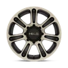 Helo HE904 20X9 SATIN BLACK MACHINED DARK TINT 5X5.5 - HE90429085918