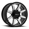 Helo HE909 17X9 GLOSS BLACK MACHINED 8X6.5 - HE90979080512N