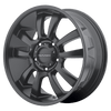 KMC KM673 SKITCH 18X8 SATIN BLACK 6X5.5 - KM67388068735