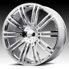 KMC KM677 D2 24X9.5 CHROME 6X135/5.5 - KM67724966235 KMC KM677 D2 24X9.5 CHROME 6X135/5.5 - KM67724966235