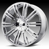 KMC KM677 D2 19X8.5 CHROME BLANK - KM67798500235 KMC KM677 D2 19X8.5 CHROME BLANK - KM67798500235