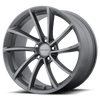 KMC KM691 SPIN 18X8 GUN METAL 5X112 - KM69188056435