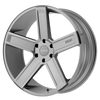 KMC KM702 DUECE 24X9.5 SATIN GRAY MILLED BLANK - KM70224900415 KMC KM702 DUECE 24X9.5 SATIN GRAY MILLED BLANK - KM70224900415