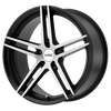 KMC KM703 MONOPHONIC 18X8.5 SATIN BLACK BRUSHED 5X112 - KM70388557335 KMC KM703 MONOPHONIC 18X8.5 SATIN BLACK BRUSHED 5X112 - KM70388557335