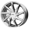 KMC KM705 BURST 22X9 CHROME BLANK - KM70522900215