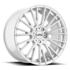 KMC KM706 IMPACT 18X8 BRUSHED SILVER 5X4.5 - KM70688012438 KMC KM706 IMPACT 18X8 BRUSHED SILVER 5X4.5 - KM70688012438