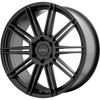 KMC KM707 CHANNEL 22X9.5 SATIN BLACK 6X5.5 - KM70722962730
