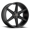 KMC KM711 PRISM 22X9 SATIN BLACK 5X4.5 - KM71122912735 KMC KM711 PRISM 22X9 SATIN BLACK 5X4.5 - KM71122912735