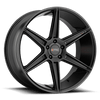KMC KM711 PRISM 20X9 SATIN BLACK 5X115 - KM71129015720