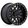 KMC Powersports KS235 GRENADE BEADLOCK 15X10 SATIN BLACK 4X137 - KS23551048700 KMC Powersports KS235 GRENADE BEADLOCK 15X10 SATIN BLACK 4X137 - KS23551048700
