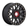 KMC Powersports KS235 GRENADE BEADLOCK 15X6 SATIN BLACK 5X4.5 - KS23556012738 KMC Powersports KS235 GRENADE BEADLOCK 15X6 SATIN BLACK 5X4.5 - KS23556012738
