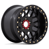 KMC Powersports KS235 GRENADE BEADLOCK 15X6 SATIN BLACK 4X137 - KS23556048738 KMC Powersports KS235 GRENADE BEADLOCK 15X6 SATIN BLACK 4X137 - KS23556048738