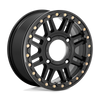 KMC Powersports KS250 CAGE BEADLOCK 15X10 SATIN BLACK WITH GLOSS BLACK RING 4X137 - KS25051048700 KMC Powersports KS250 CAGE BEADLOCK 15X10 SATIN BLACK WITH GLOSS BLACK RING 4X137 - KS25051048700
