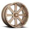 MSA Offroad Wheels M34 FLASH 20X7 BRONZE MILLED 4X156 - M34-020756B