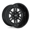 Moto Metal MO800 DEEP SIX 20X10 GLOSS BLACK MILLED 8X170 - MO80021087318N