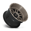 Moto Metal MO800 DEEP SIX 22X12 SATIN BLACK WITH BRONZE TINT 8X6.5 - MO80022280644N