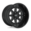 Moto Metal MO801 PHANTOM 22X12 GLOSS BLACK MILLED 8X170 - MO80122287344N