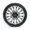 Moto Metal MO802 20X10 GLOSS BLACK MACHINED WITH GRAY TINT 6X135 - MO80221063418N