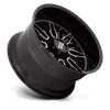 Moto Metal MO809 STINGER 20X10 GLOSS BLACK MACHINED BLANK - MO809BD20100018N