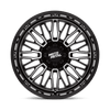 Moto Metal MO809 STINGER 20X10 GLOSS BLACK MACHINED 6X135/5.5 - MO809BD20106718N