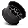 Moto Metal MO809 STINGER 20X9 GLOSS BLACK MACHINED 5X5.0/5.5 - MO809BD20903518