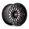 Moto Metal MO809 STINGER 20X9 GLOSS BLACK MACHINED 8X170 - MO809BD20908718