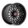 Moto Metal MO809 STINGER 22X10 GLOSS BLACK MACHINED 6X135/5.5 - MO809BD22106718N