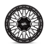 Moto Metal MO809 STINGER 22X12 GLOSS BLACK MACHINED BLANK - MO809BD22120044N