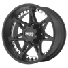 Moto Metal MO961 18X10 SATIN BLACK 5X5.0 - MO96181050724N