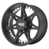 Moto Metal MO961 18X10 SATIN BLACK 5X5.0 - MO96181050724N
