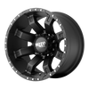 Moto Metal MO968 20X10 SATIN BLACK WITH CLEARCOAT 8X6.5 - MO96821080724N Moto Metal MO968 20X10 SATIN BLACK WITH CLEARCOAT 8X6.5 - MO96821080724N
