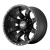 Moto Metal MO968 20X10 SATIN BLACK WITH CLEARCOAT 8X6.5 - MO96821080724N Moto Metal MO968 20X10 SATIN BLACK WITH CLEARCOAT 8X6.5 - MO96821080724N